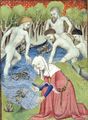 Harley 4431 f. 105v 1 Latona and the frogs.jpg