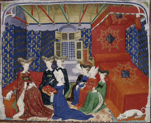 Christine de Pisan and Queen Isabeau (2).png