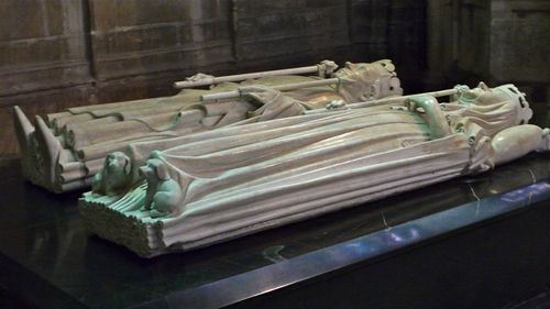 Charles VI and Isabeau of Bavaria (Basilica of St Denis).jpg