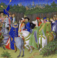 Frères Limbourg - Très Riches Heures du duc de Berry - mois de mai - Google Art Project cropped.jpg