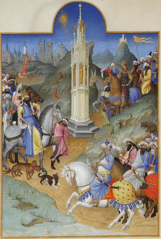 Folio 51v - The Meeting of the Magi.jpg