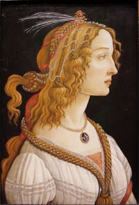 Simonetta Vespuci as a Nymph by Sandro Botticelli - Städel - Frankfurt am Main - Germany 2017.jpg