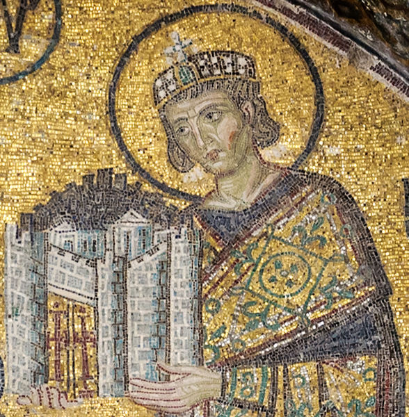 Файл:Constantine I Hagia Sophia.jpg