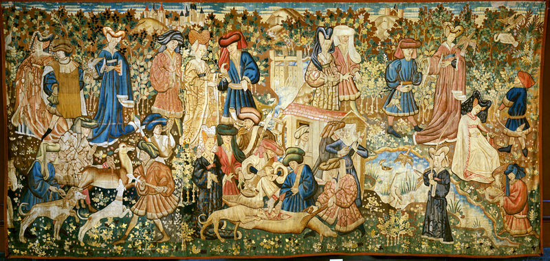 Файл:Охота на оленя (гобелен).jpg