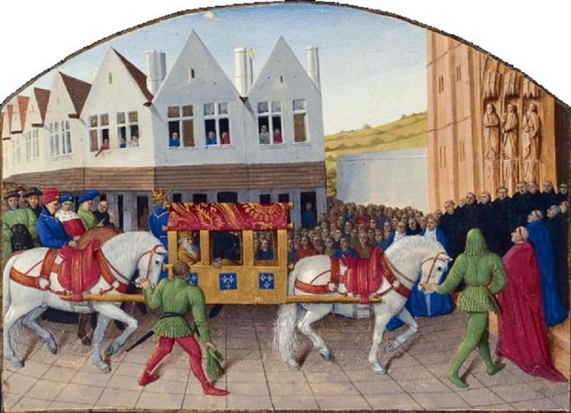 Файл:Entrée de l empereur Charles IV à Saint-Denis.jpg